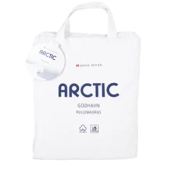 Rullemadras - 180x200 cm - H-Split - 100% Bomuld - Allergivenlig - Godhavn fra Arctic