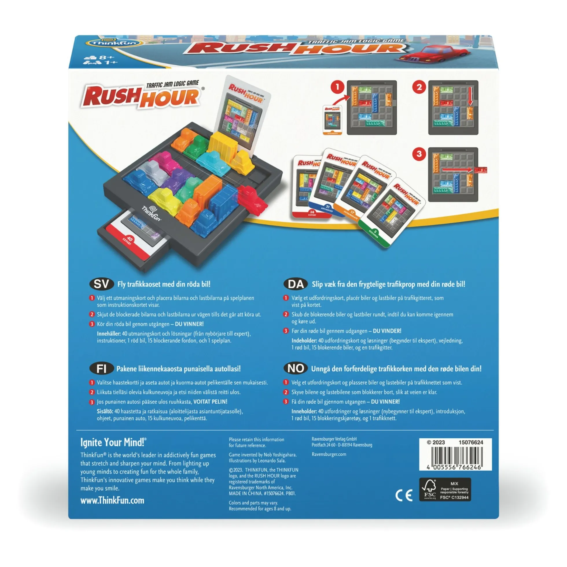 Rush Hour - ThinkFun - Logikspil for alle aldre