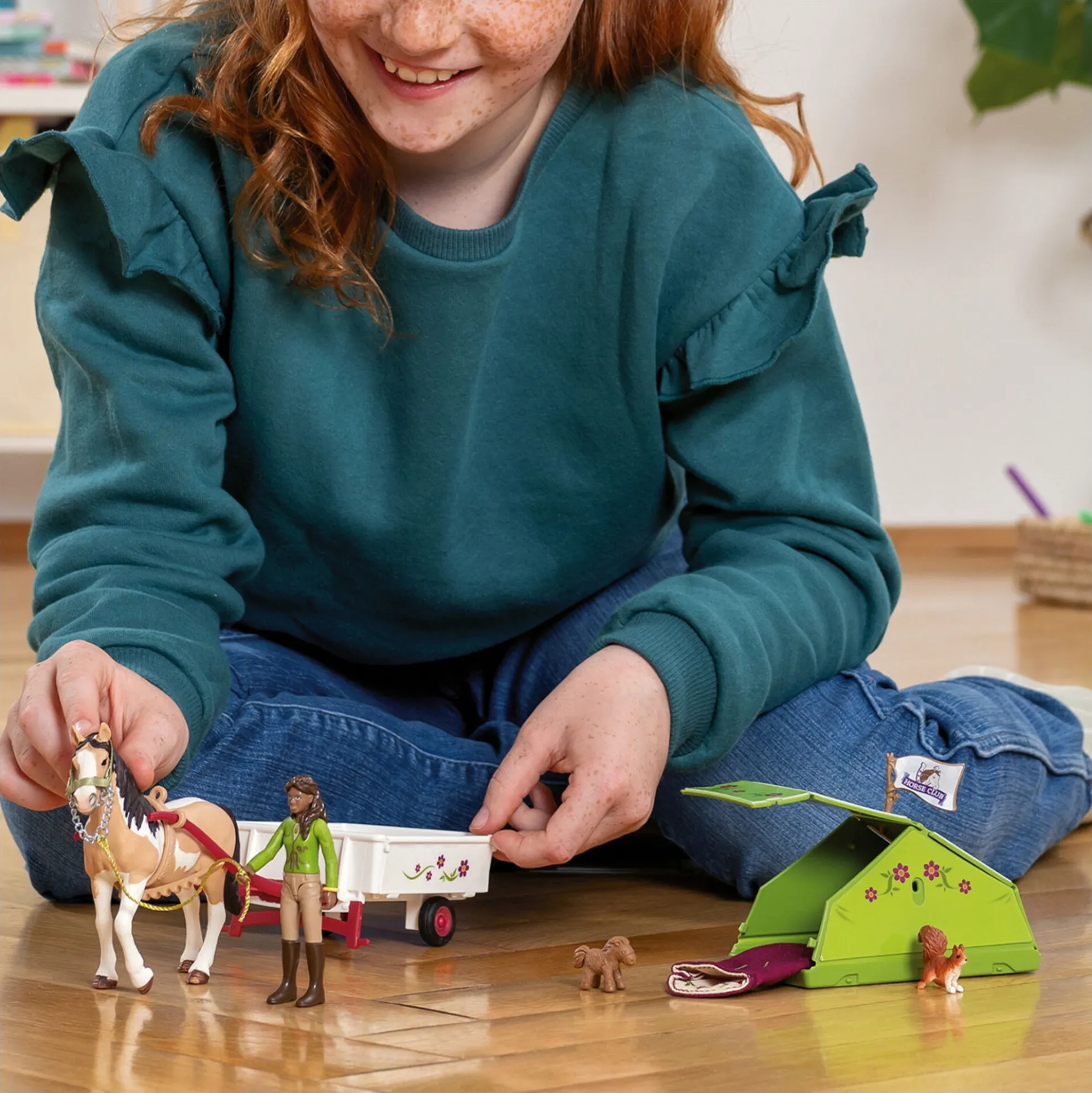 Sarahs campingtur - 42533 - Schleich Horse Club