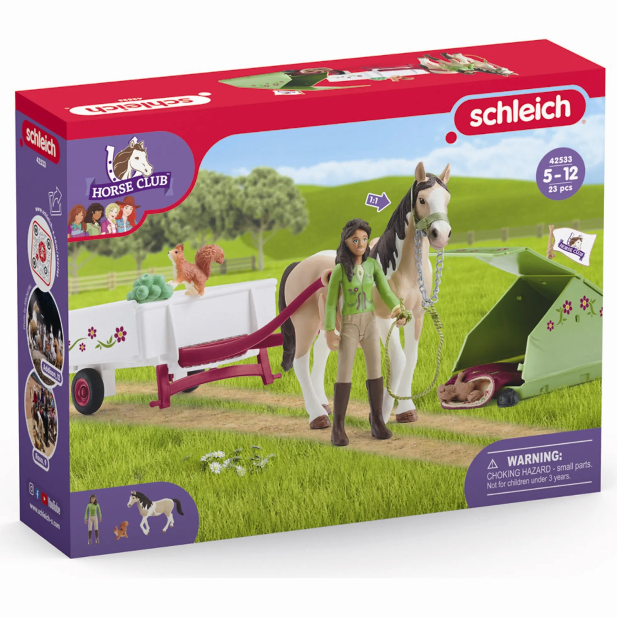 Sarahs campingtur - 42533 - Schleich Horse Club
