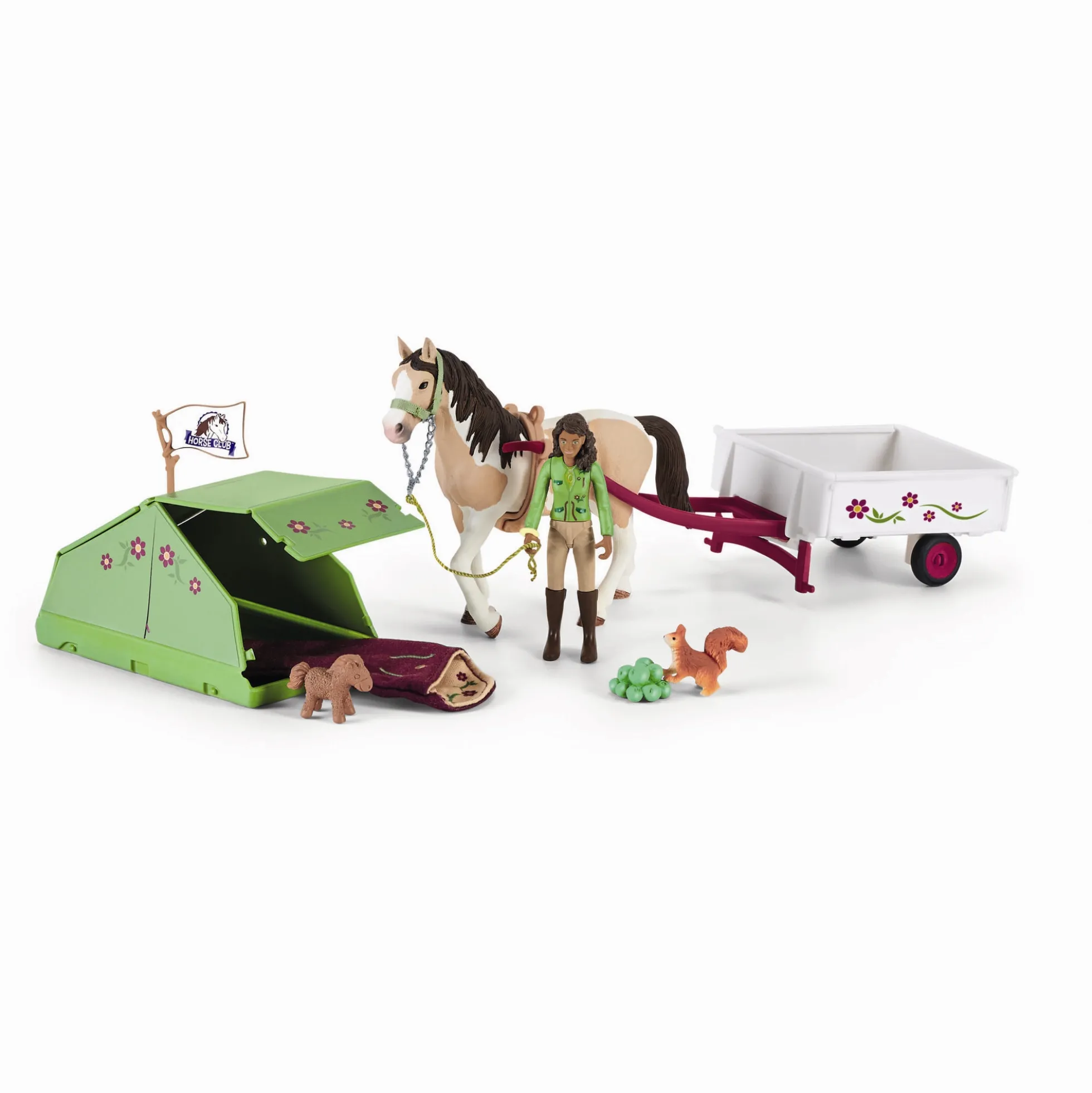 Sarahs campingtur - 42533 - Schleich Horse Club