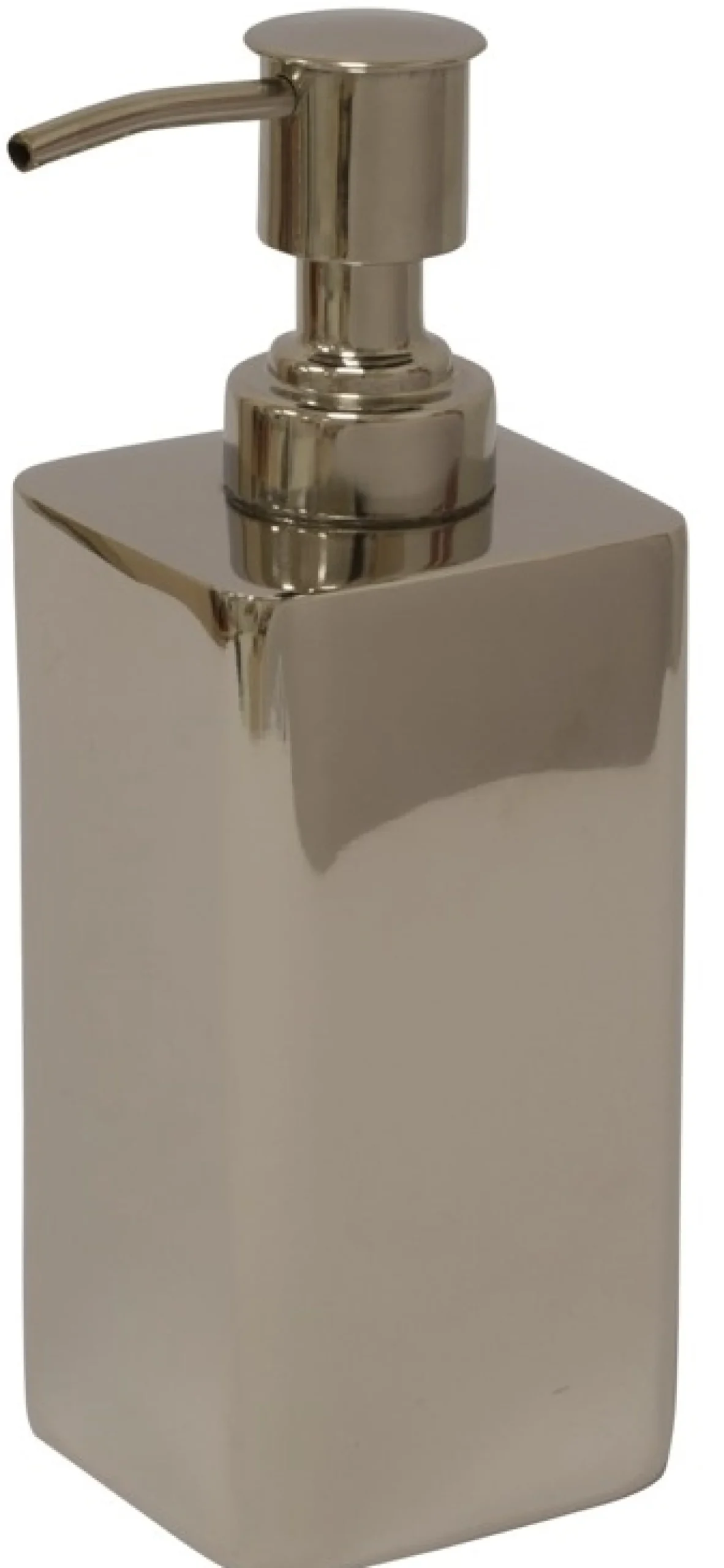 Sæbedispenser - Stål - Kontinental - 18x6,5 cm