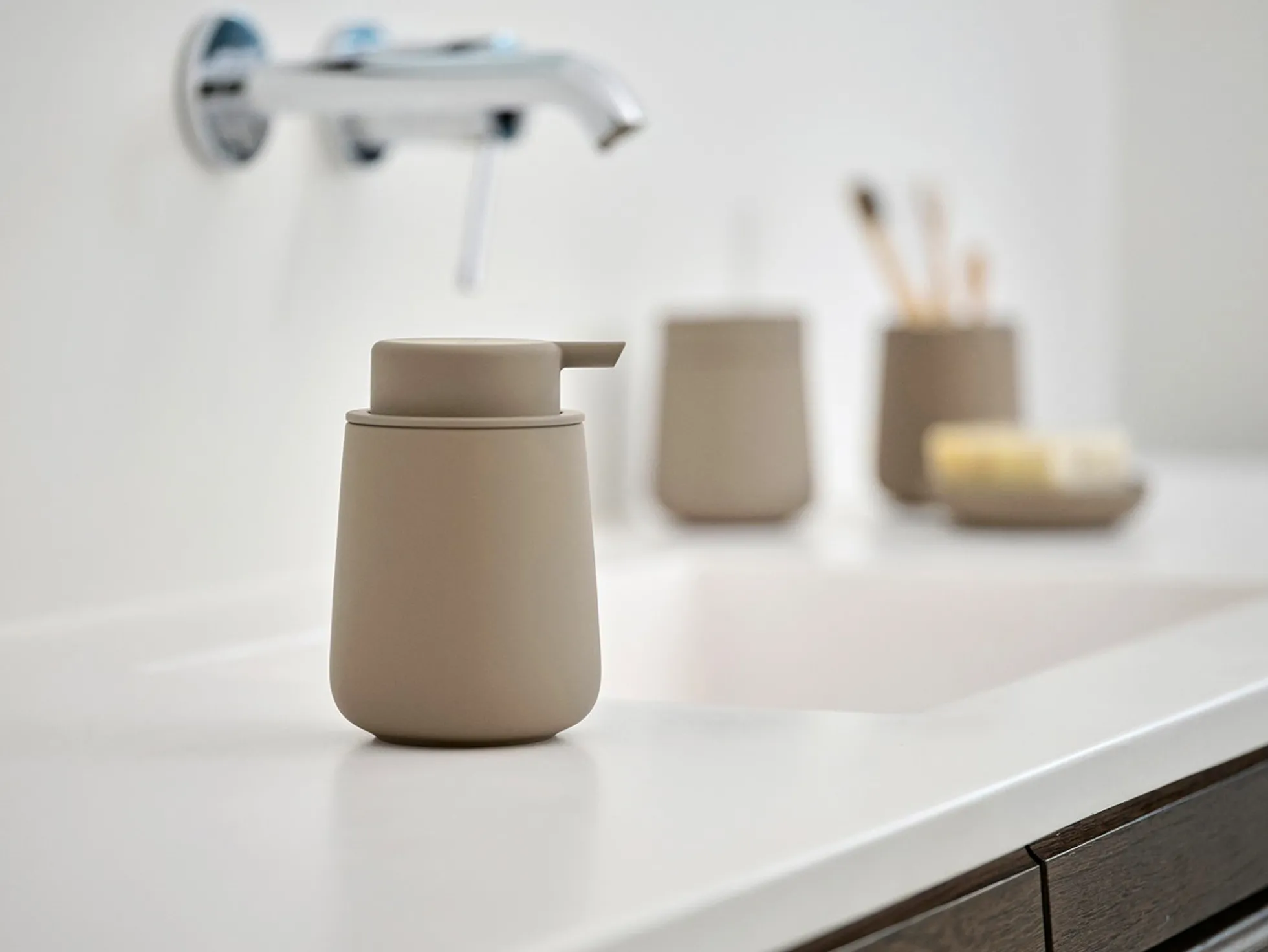 Sæbedispenser - Zone Denmark - Nova One Taupe