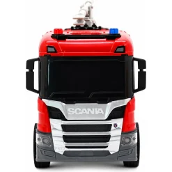 Scania brandbil med sprøjte, lys og lyd - 28x10x15,5 cm
