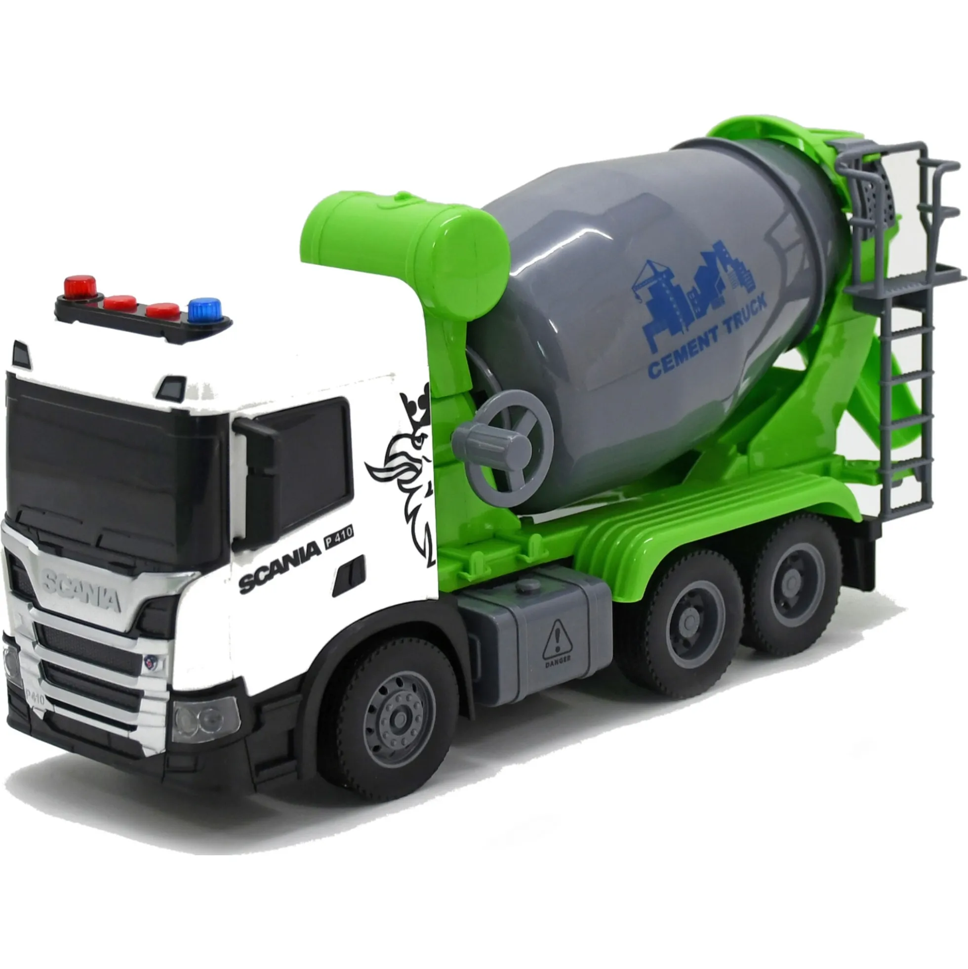 Scania cementblander med lys og lyd - 31x10,6x15 cm