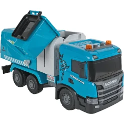 Scania legetøjsskraldebil med lys og lyd - 56 cm
