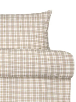 Sengetøj 140x220 cm - Bæk og bølge - Høie Of Scandinavia - Kyrre Beige