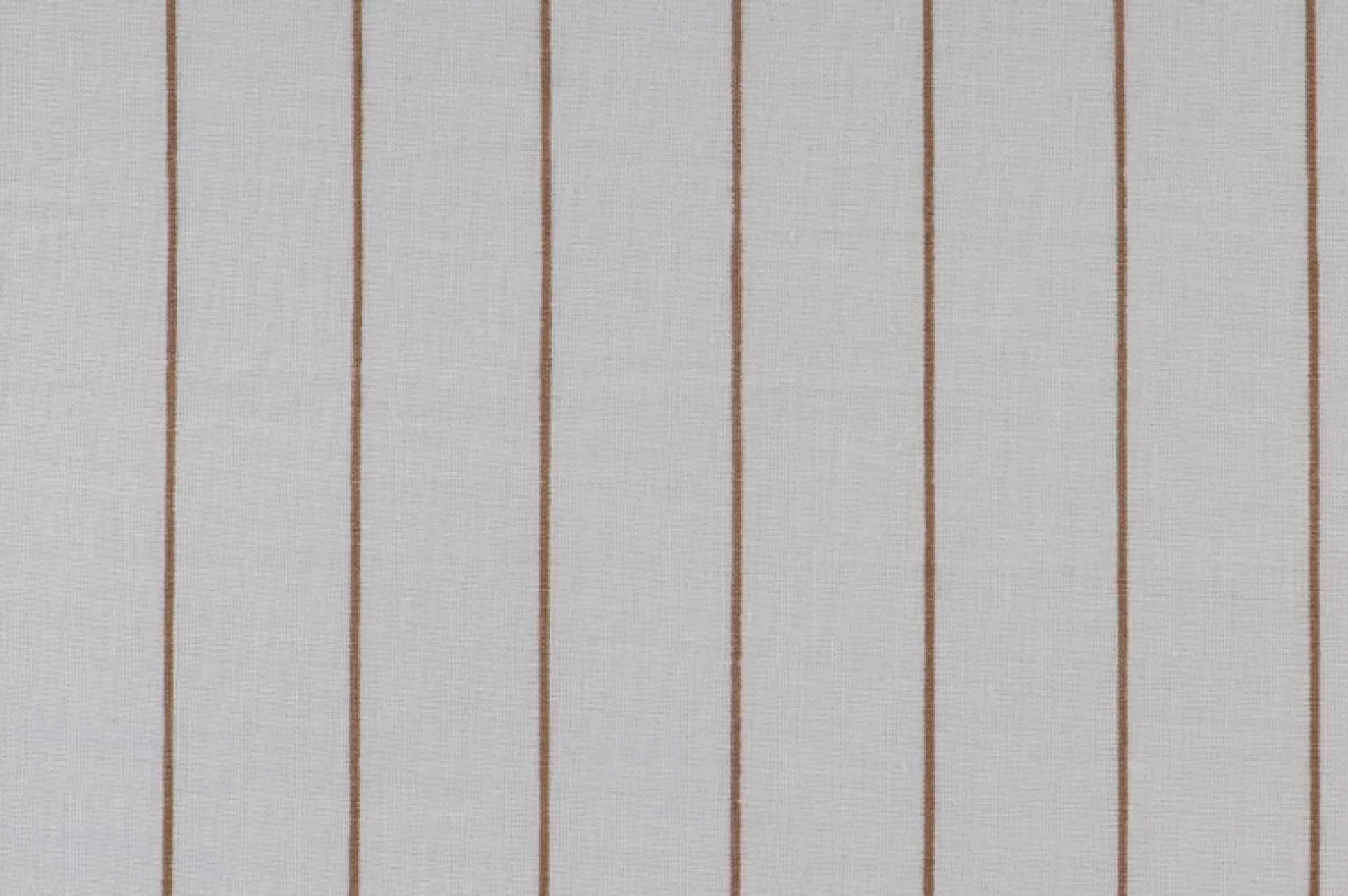 Sengetøj 140x200 cm - 100% bomuld - Blå med brune striber