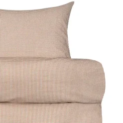Sengetøj 140x220 cm - 100% bomuld - Høie of Scandinavia - Frans Cinnamon