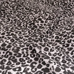 Sengetøj 140x200 cm - 100% bomuld - Leopard print
