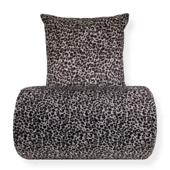 Sengetøj 140x200 cm - 100% bomuld - Leopard print