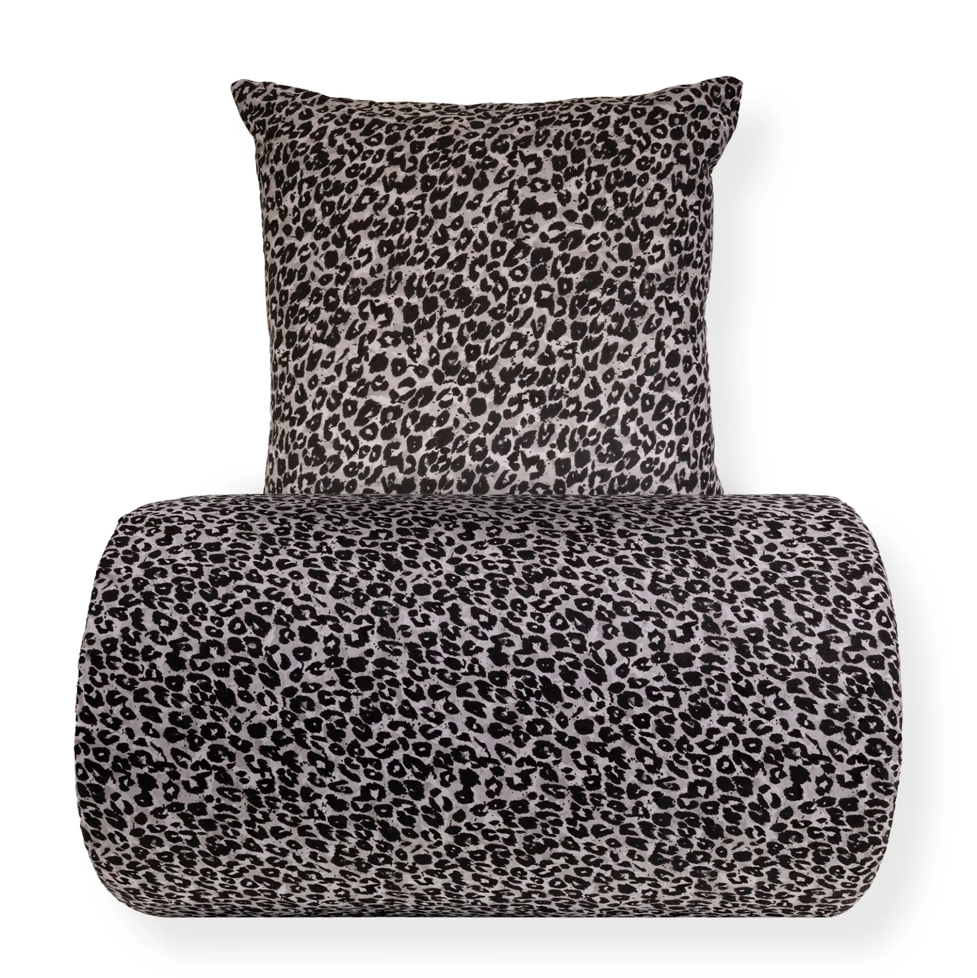 Sengetøj 140x200 cm - 100% bomuld - Leopard print