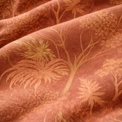 Sengetøj 140x220 cm - 100% bomuldssatin - Høie Of Scandinavia - Margrethe Terracotta