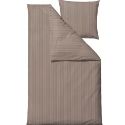 Sengetøj 140x220 cm - 100% Damaskvævet bomuldssatin - Södahl Noble - Brun