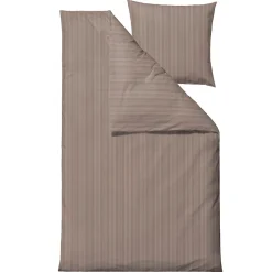 Sengetøj 140x200 cm - 100% Damaskvævet bomuldssatin - Södahl Noble - Brun