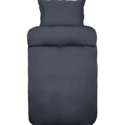Sengetøj 140x220 cm - 100% egyptisk bomuldssatin - Høie Of Scandinavia - Elegance Blå