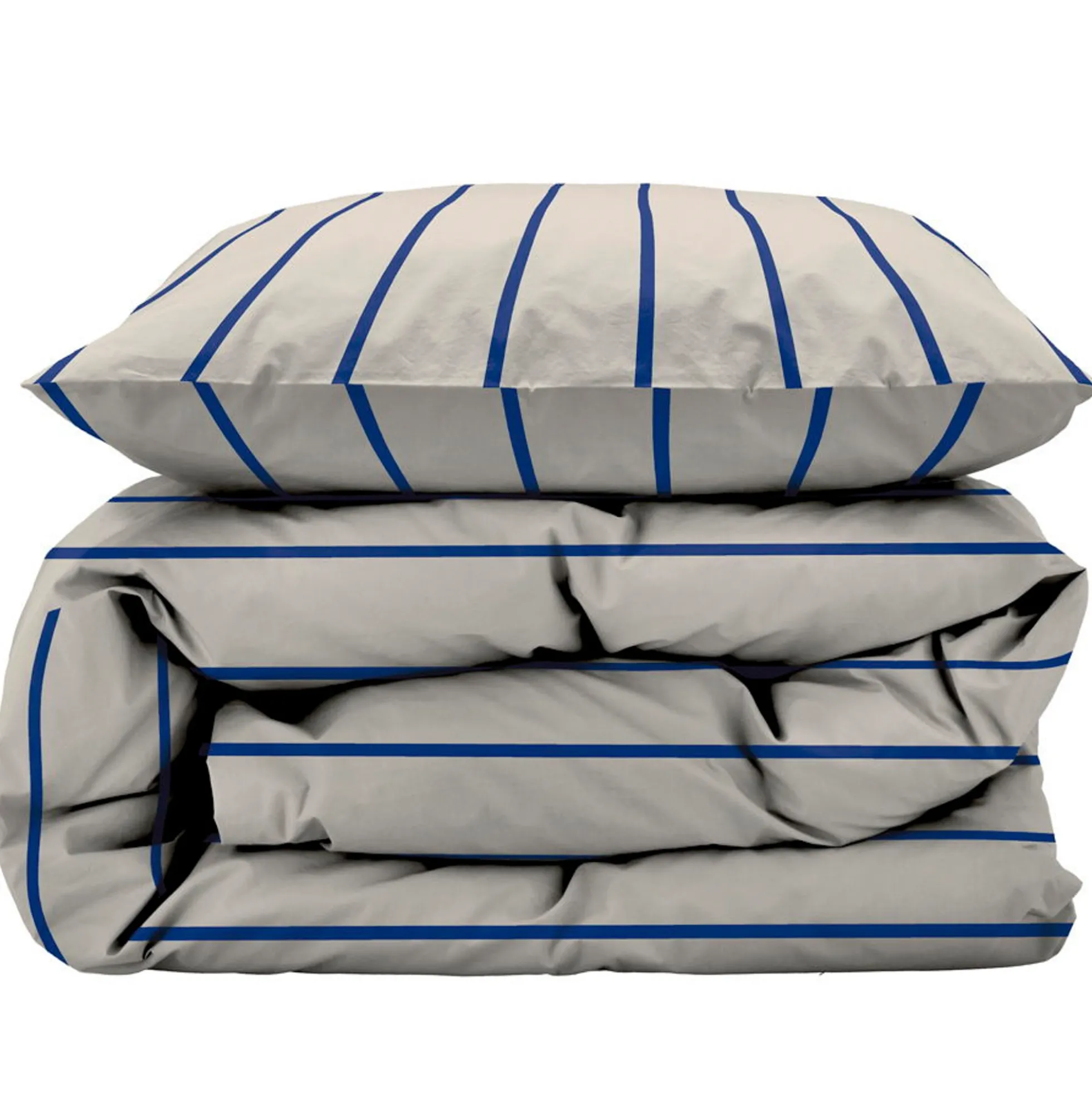 Sengetøj 140x220 cm - 100% økologisk bomuld - Södahl Echo - Beige