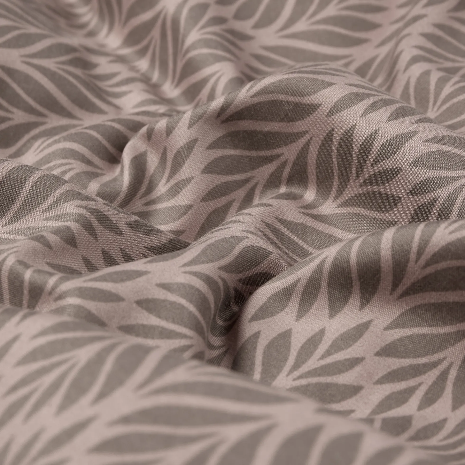 Sengetøj 140x220 cm - Microfiber - Brunt mønster