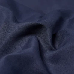 Sengetøj 140x220 cm - Microfiber - Ensfarvet mørkeblå