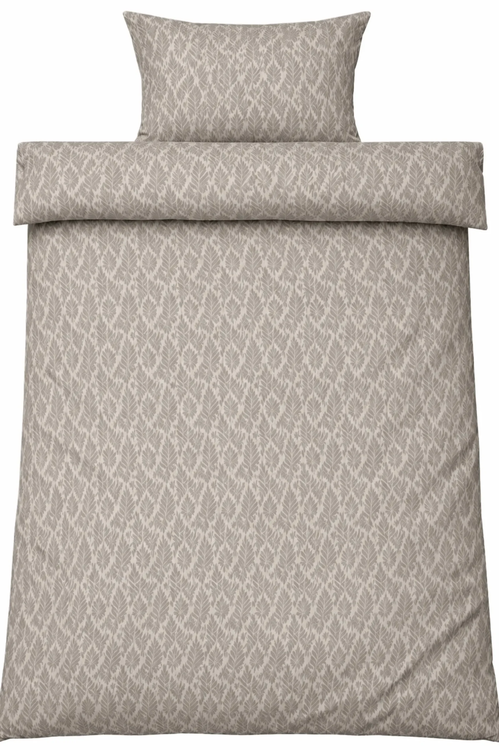 Sengetøj 140x220 cm - Microfiber - Sandfarvet mønster