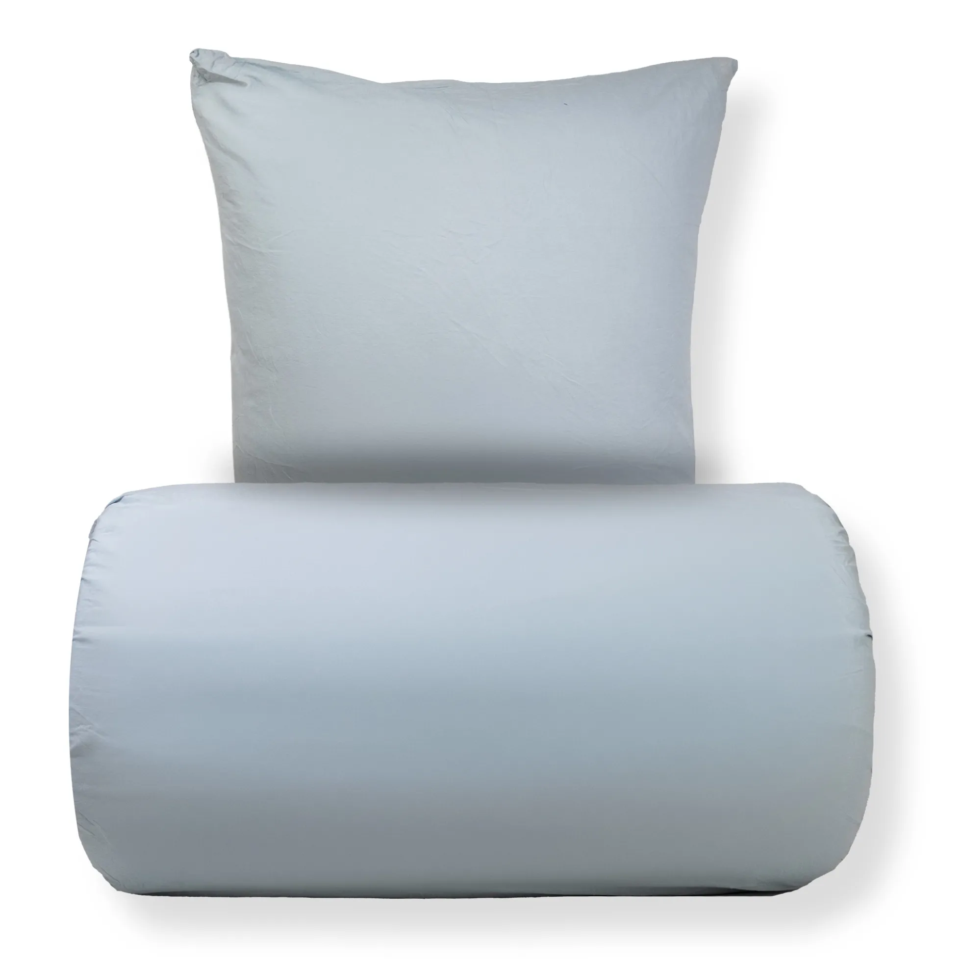 Sengetøj 150x210 cm - Stonewashed - Firm blue