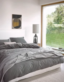Sengetøj 140x200 cm - Stonewashed - Marc O'Polo - Senja Stone