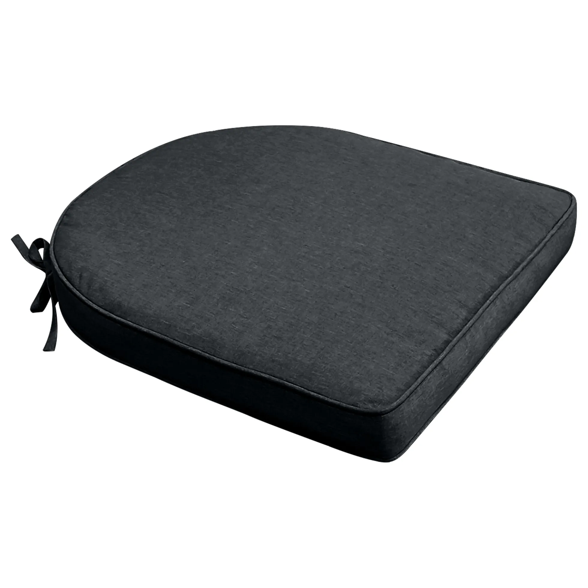 Siddehynde til havestol - Antracit gråt havehynde med 6 cm skum - Måler 48x49 cm - UV-resistent udendørs hynde - Nordstrand Home sædehynde