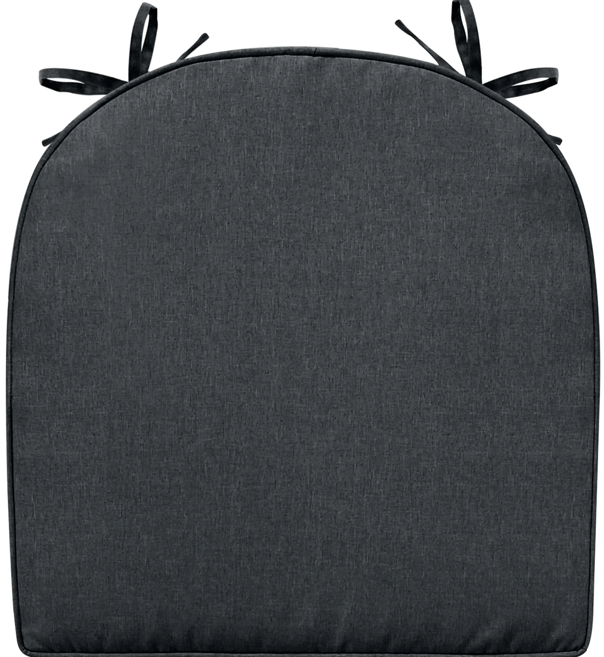 Siddehynde til havestol - Antracit gråt havehynde med 6 cm skum - Måler 48x49 cm - UV-resistent udendørs hynde - Nordstrand Home sædehynde