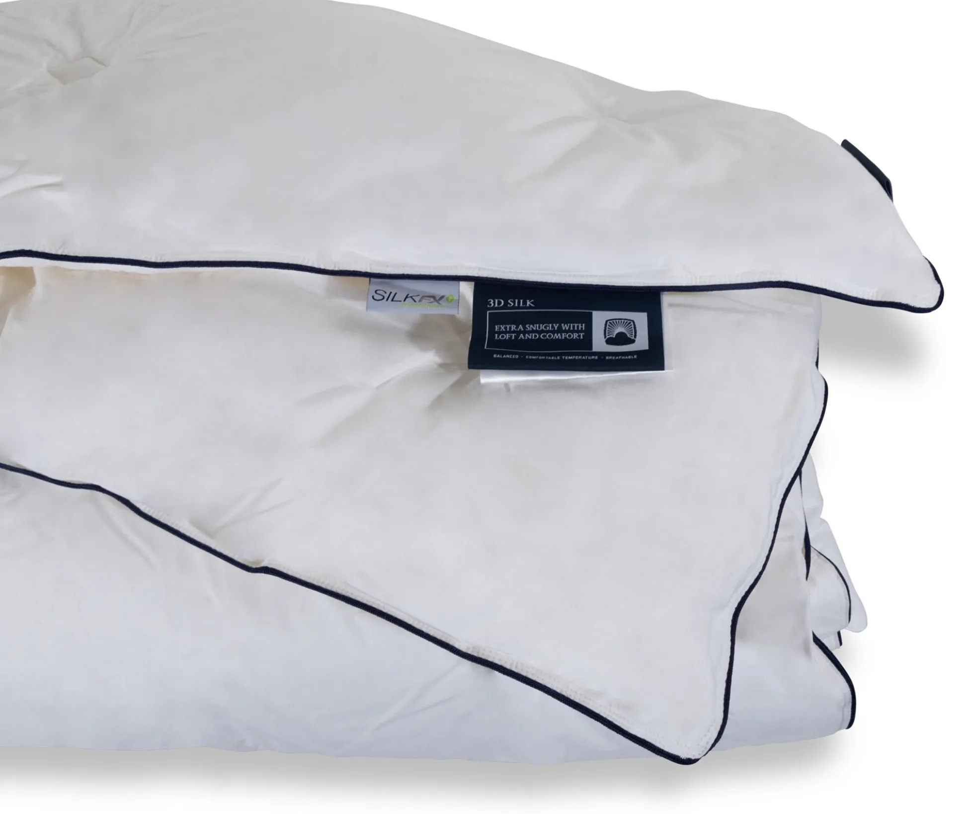 Silkedyne - Fyldig helårsdyne - 140x220 cm - Nordic Comfort - Vaskbar silkedyne