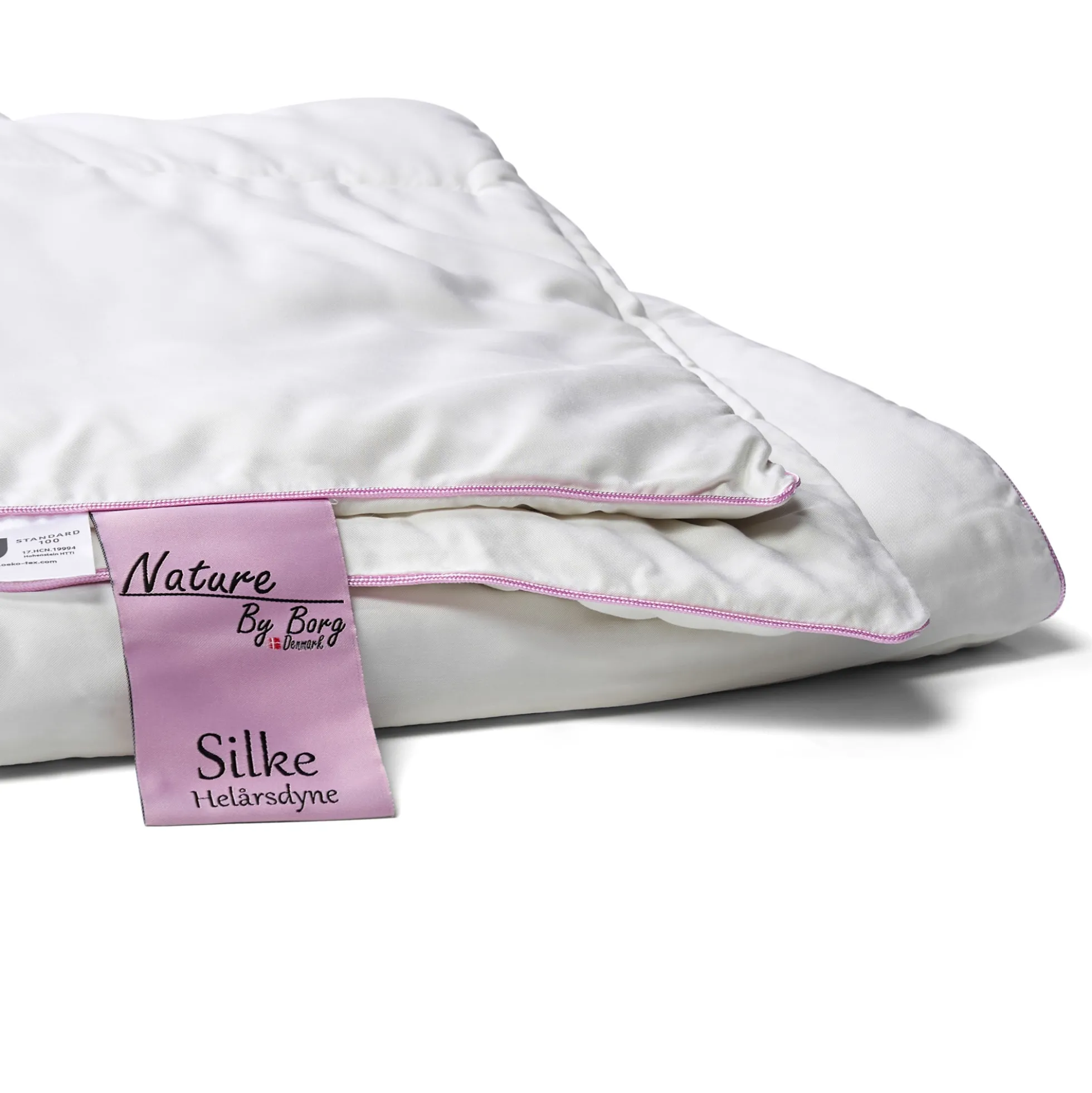 Silkedyne - Helårsdyne i 100% mulberry silke og bambus - 140x220 cm - Nature By Borg dyne