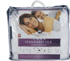 Silkedyne helårsdyne - 100% mulberry silke - 140x200 cm - Nordic Comfort silke dyne