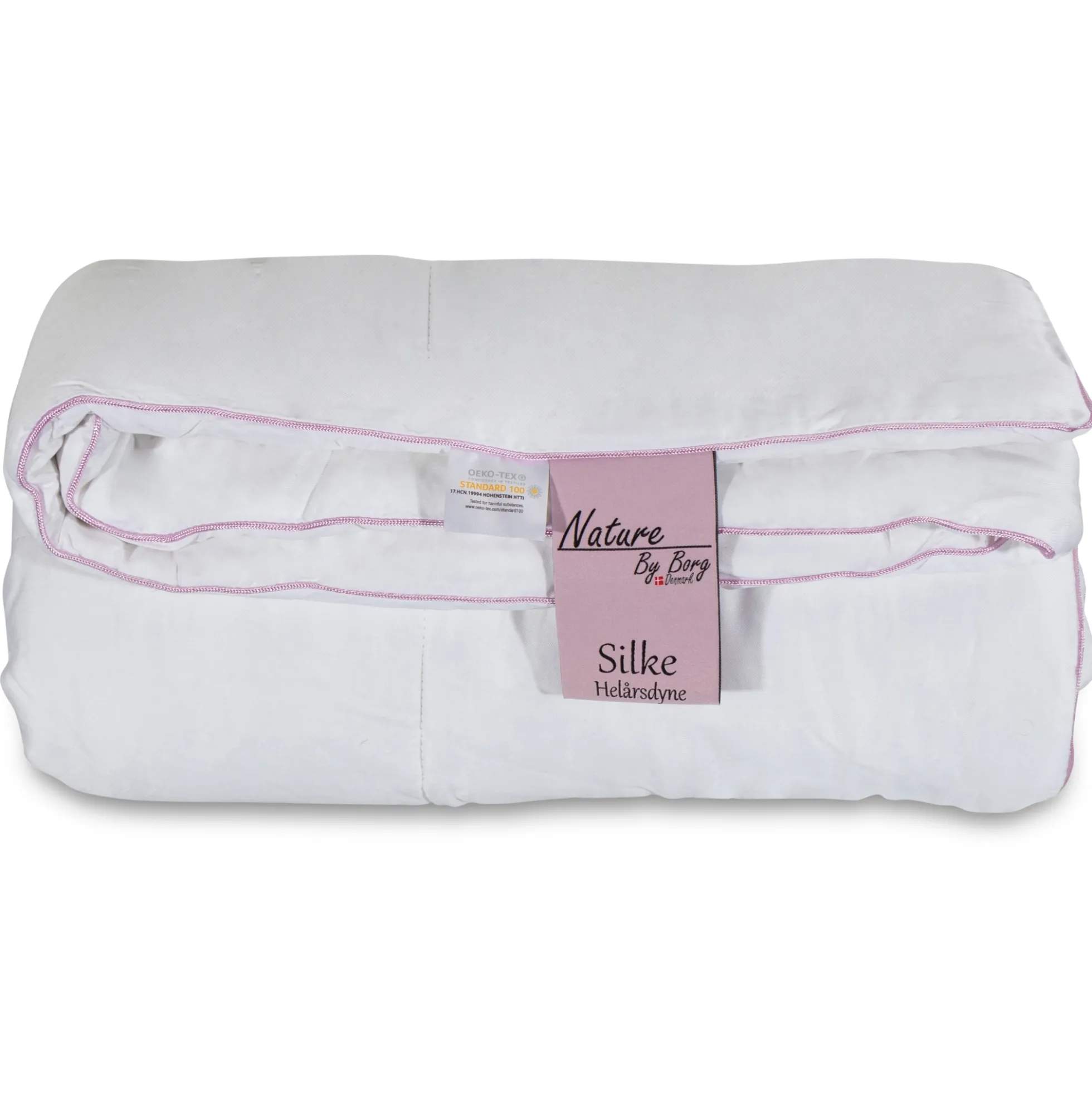 Silkedyne med 100% Mulberry silkefyld - 200x220cm - Helårsdyne - Nature By Borg dyne bambus