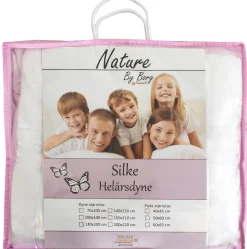 Silkedyne med 100% Mulberry silkefyld - 200x220cm - Helårsdyne - Nature By Borg dyne bambus