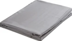 Silkelagen - Kuvertlagen 140x200x8 cm - Grå - 100% Silke - Butterfly Silk
