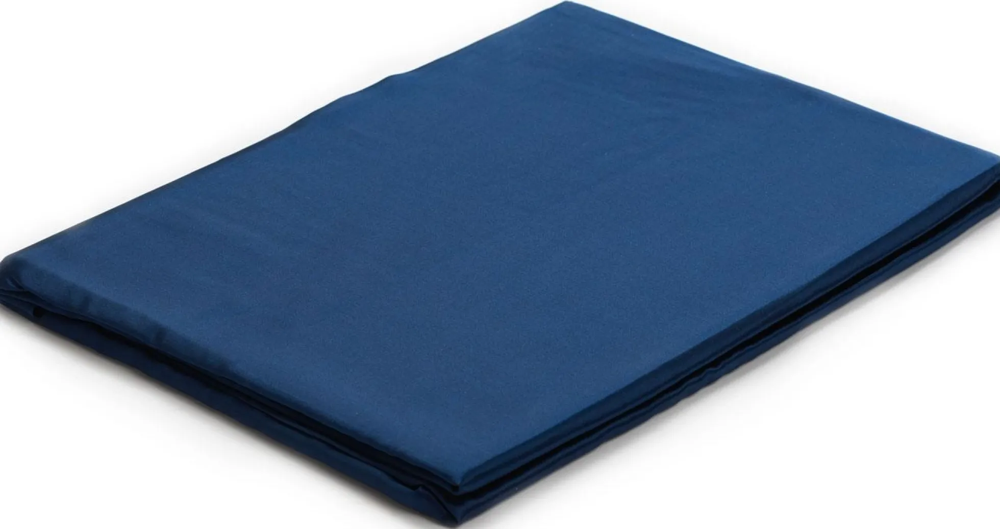 Silkelagen - Kuvertlagen 90x210x8 cm - Blå - 100% Silke - Butterfly Silk