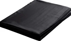 Silkelagen - Kuvertlagen 90x200x8 cm - Sort - 100% Silke - Butterfly Silk