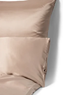 Silke sengetøj 140x220 cm - 100% morbærsilke - Champagne