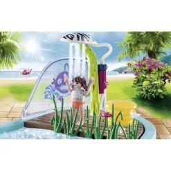 Sjov pool med vandpistol - PL70610 - PLAYMOBIL Family Fun