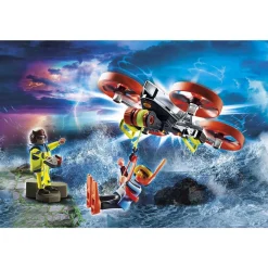 Skibsredning: Dykkerbjergning med redningsdrone - PLAYMOBIL City Action