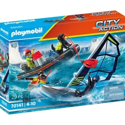 Skibsredning: Polarsejler-redning med gummibåd - PLAYMOBIL City Action