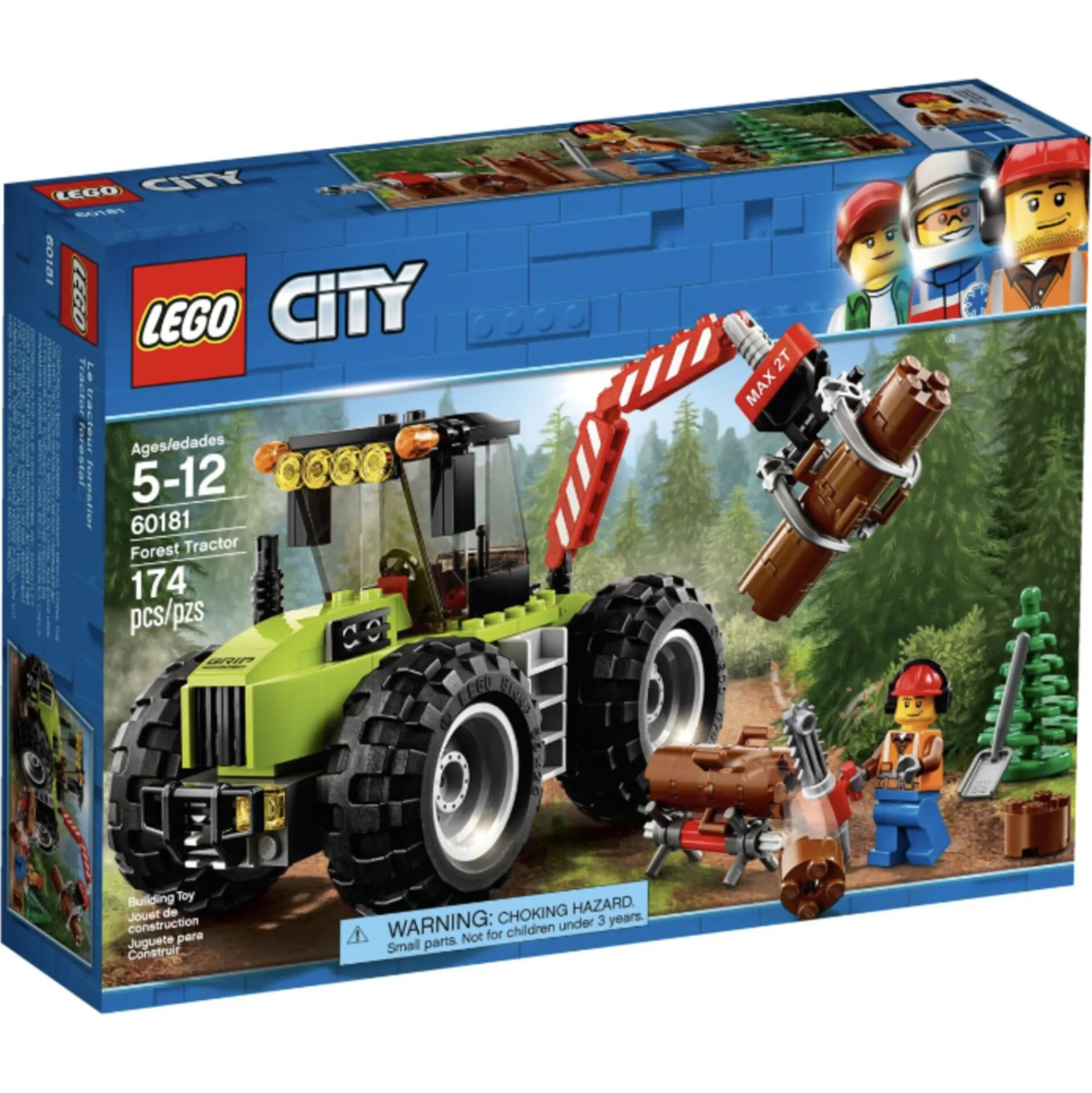 Skovtraktor - 60181 - LEGO City