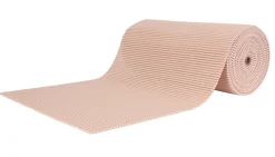 Skridsikker bademåtte - På metermål - Ensfarvet - Nude - 65 cm bred - Multifunktionsmåtte til vådrum