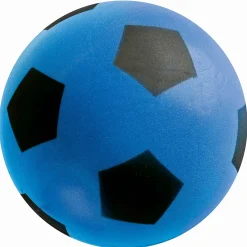 Skumfodbold 20 cm - Blå - Blød bold