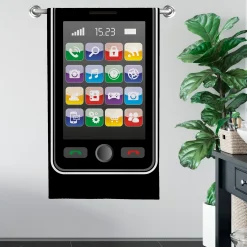 Smartphone håndklæde - 100% bomuld - Badehåndklæde 70x140 cm