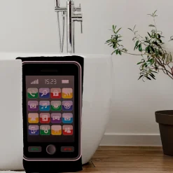 Smartphone håndklæde - 100% bomuld - Badehåndklæde 70x140 cm