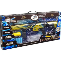 Sniper 416 XA3 softbullet-gevær med kikkert - 20 skumpile - 74 cm