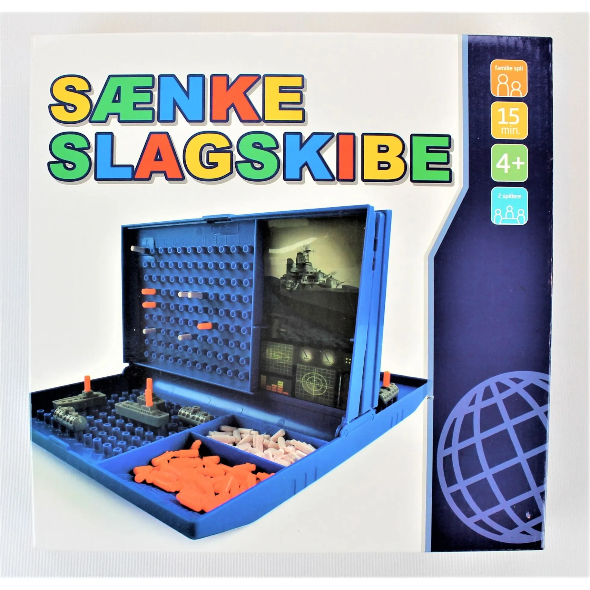 Sænke slagskib spil - 27x27 cm