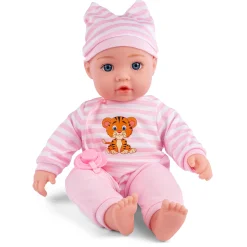 Softbodydukke - Laura med sut 46 cm - Lyserød