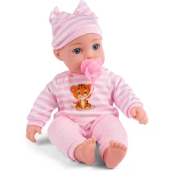 Softbodydukke - Laura med sut 46 cm - Lyserød