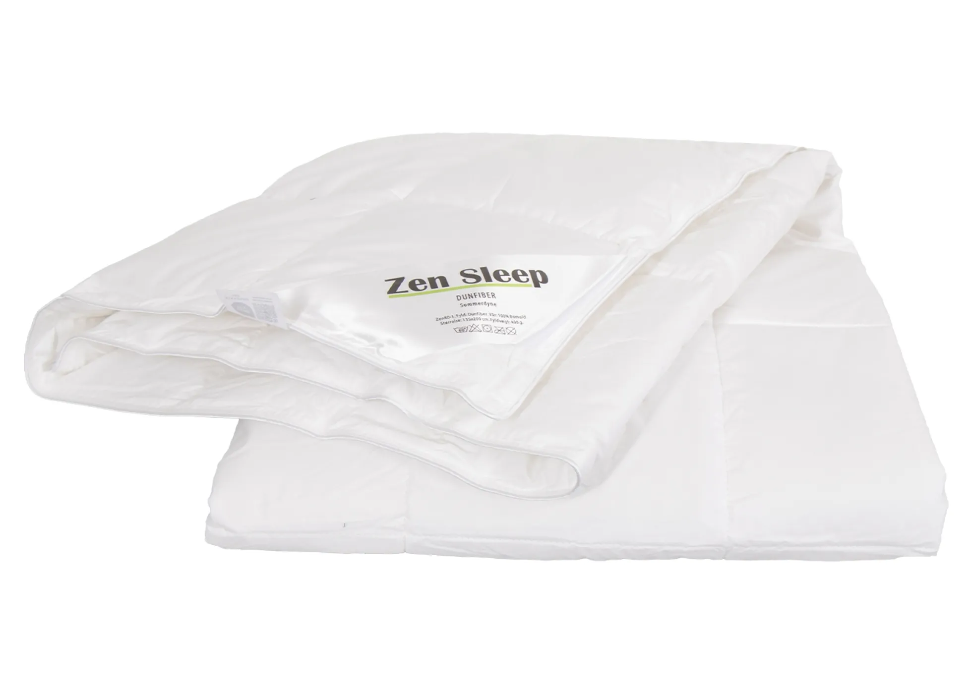 Sommerdyne - Sval fiberdunsdyne - Allergivenlig dyne - 150x210 cm - Zen Sleep